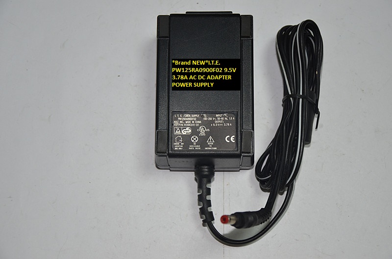 *Brand NEW*POWER SUPPLY I.T.E.PW125RA0900F02 9.5V 3.78A AC100-240V AC DC ADAPTER